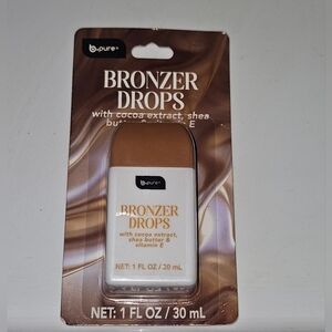 B Pure Bronzer Drops Liquid Bronzer – 1fl Oz BNIB